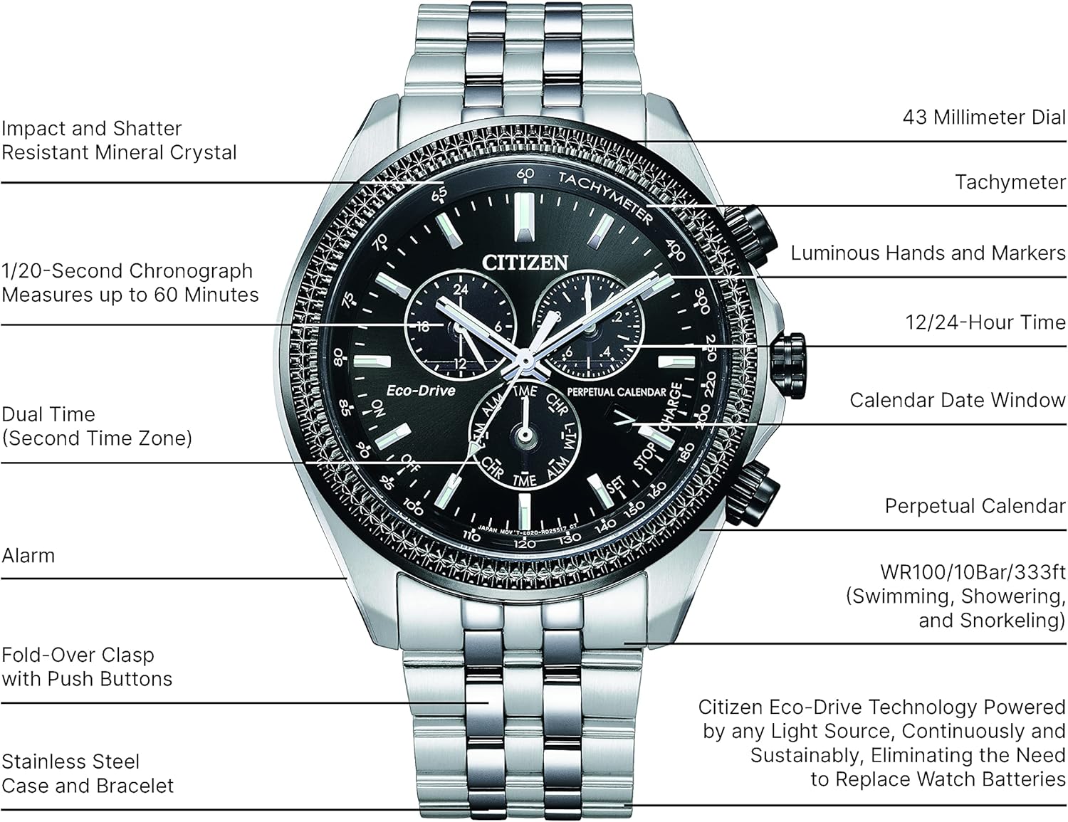 Citizen - Brandclub - Citizen Men's Eco-Drive Classic